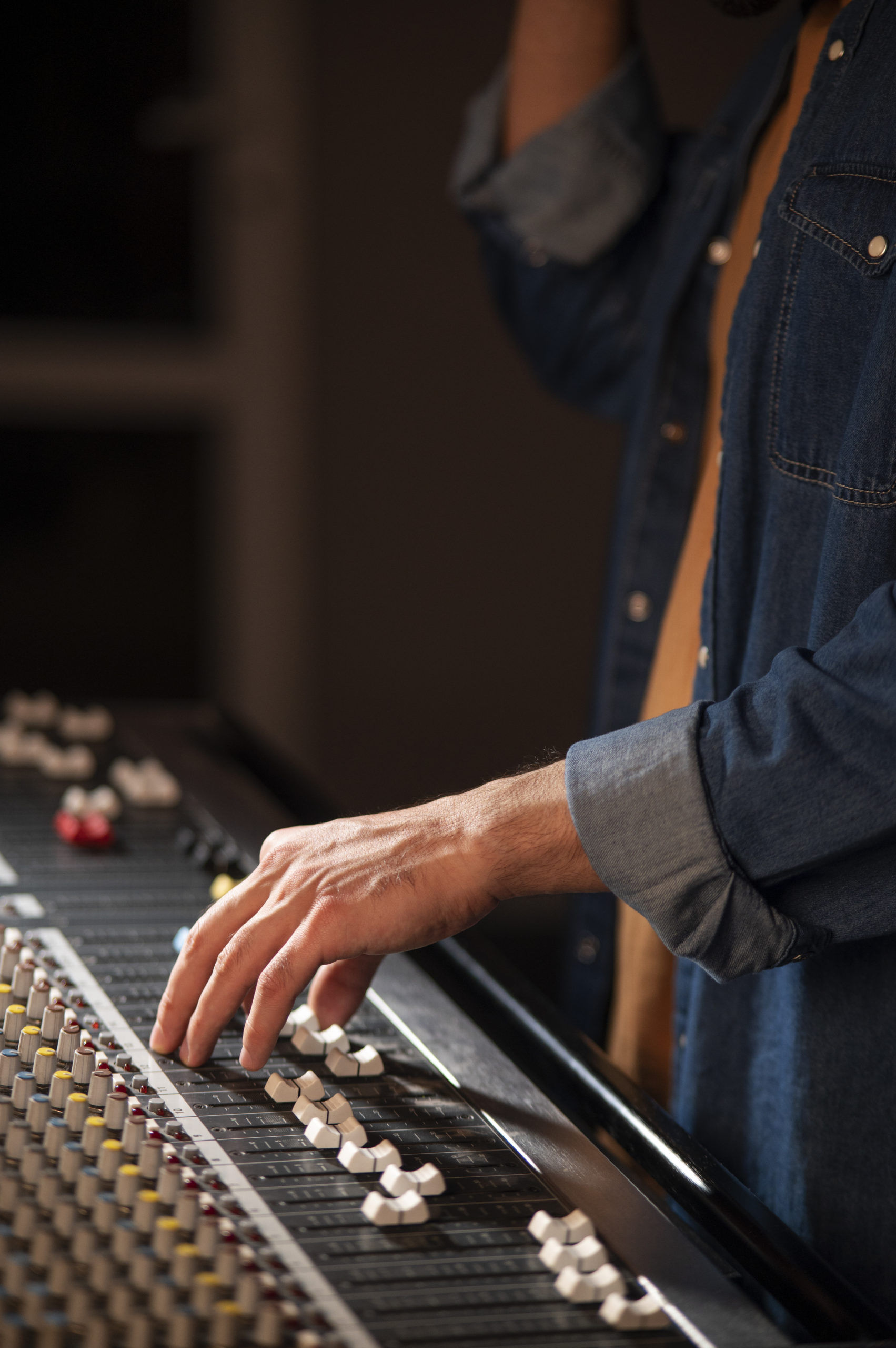 Concert lighting and sound equipment
